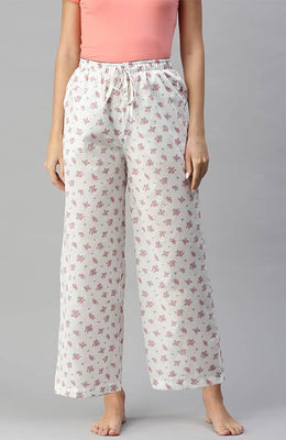 The Blooming Floral Women Wide Leg