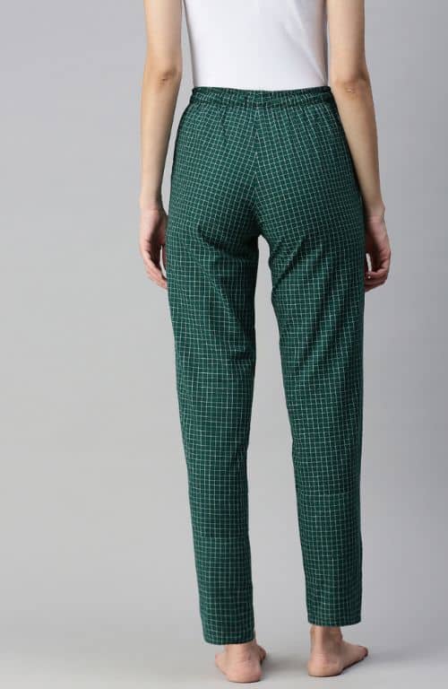 The Forest Great Green Check Women PJ Pant