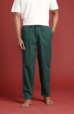 The Green Graph Check Men PJ Pant