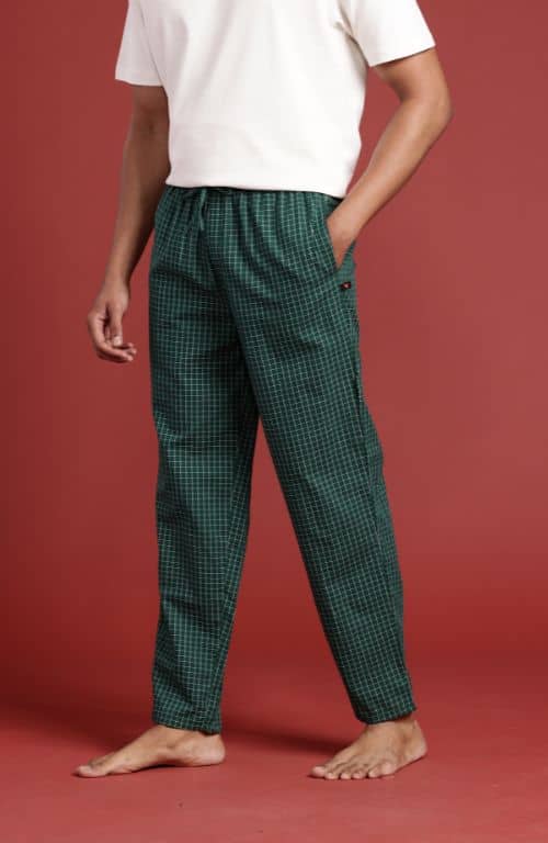 The Green Graph Check Men PJ Pant