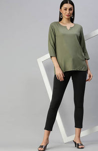 The Hunter Green Women Top