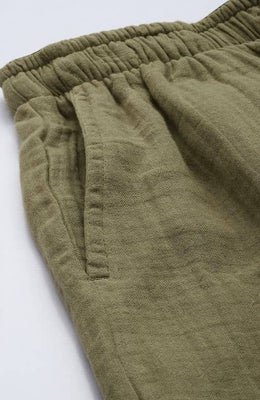 The Hunter Olive Women Wide Leg Pant