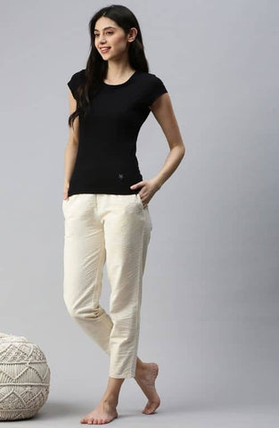 The Imprerial Cream Women PJ Pant