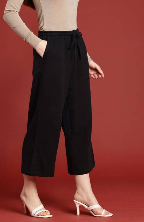 The Marcus Black Women Wide Leg Pant