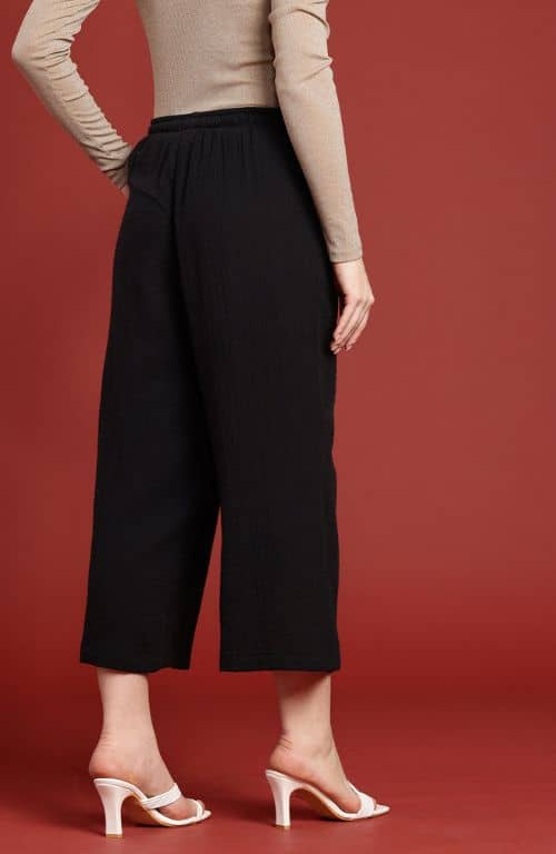 The Marcus Black Women Wide Leg Pant