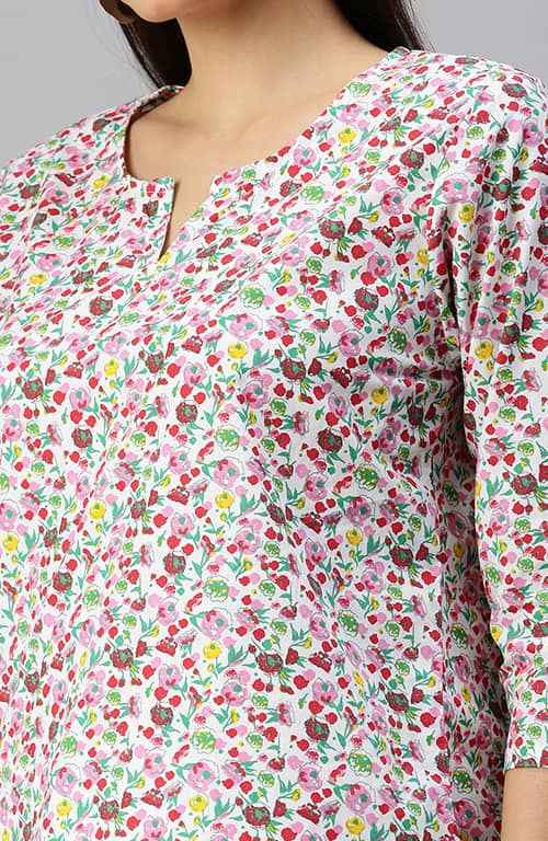 The Multiple Floral Women Top