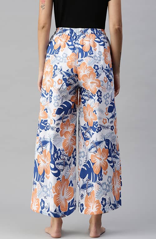 The Neon Tropical Women Wide Leg