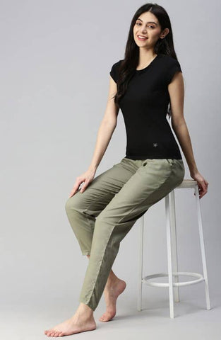 The Olive Valley Green Women PJ Pant