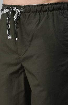 The Premier Olive Green Men PJ Pant