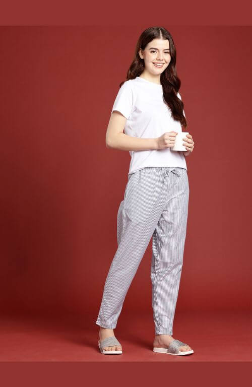 The Royal Stripe Women PJ Pant