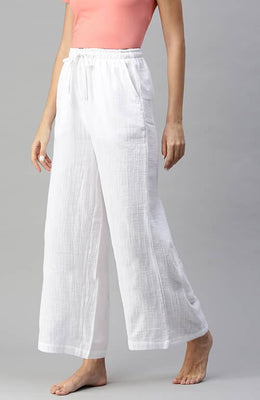 The Snow Classic Softness Cotton Wide Leg