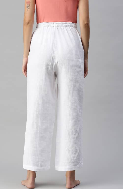 The Snow Classic Softness Cotton Wide Leg